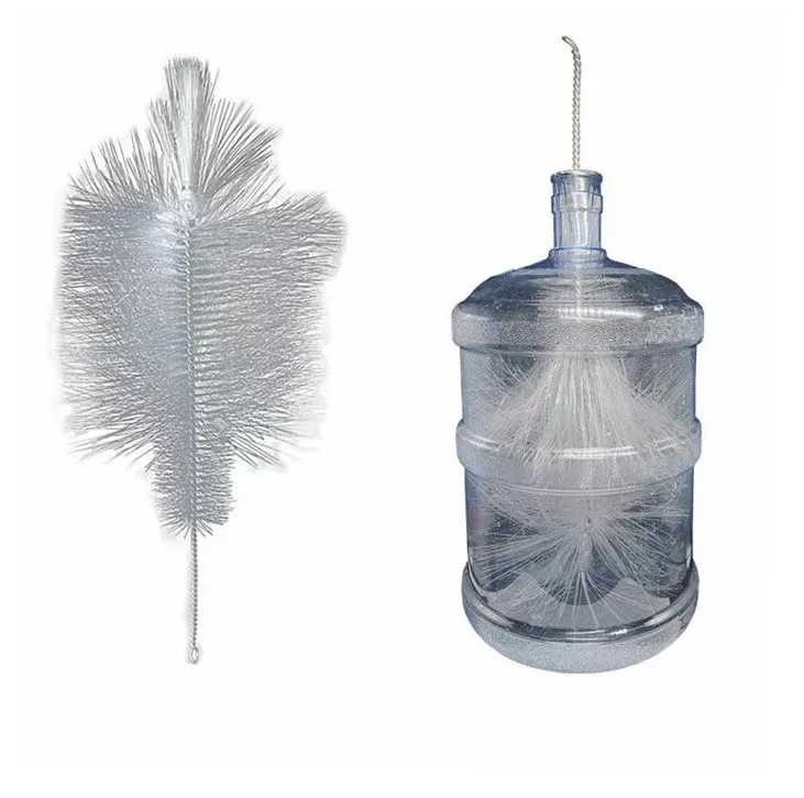 TDF Nylon Bristle Gallon Bottle Water Jug Cleaning Brush Pure Bucket Cleaner