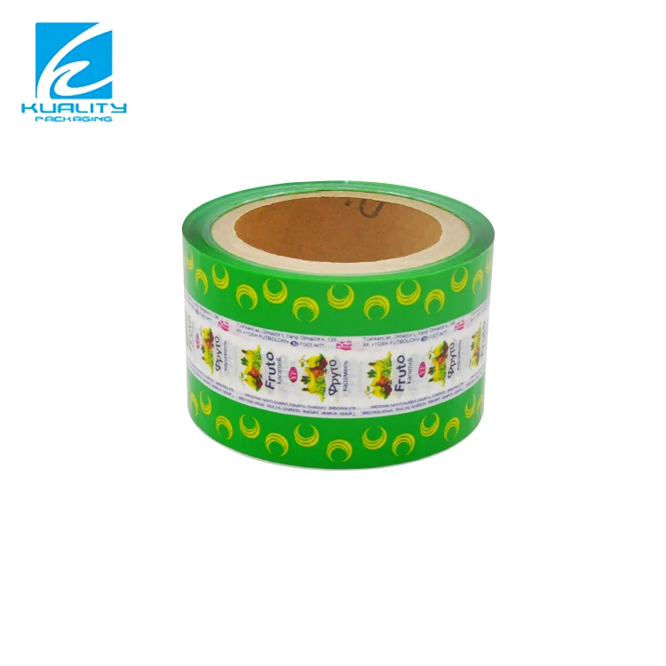 Customized Print Packaging Wrapping Metalized Pet Pvc Chocolate Candy Twist Film