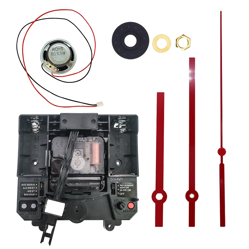 Triple Chime Movement Abbey Music Cassette Speaker 12888 Swing Trigger Movement with 4 different chime music