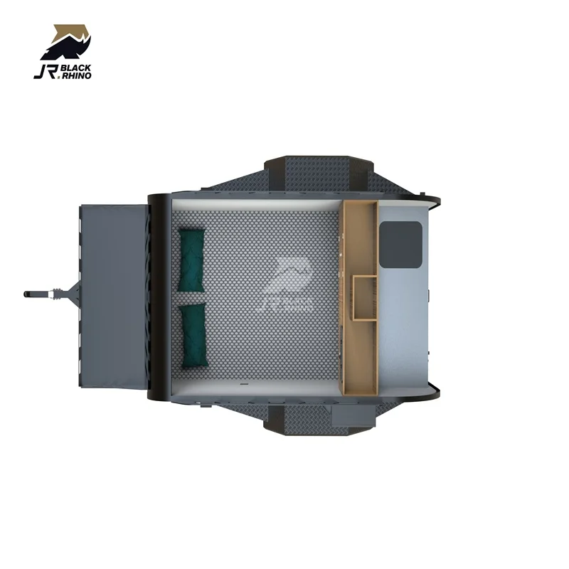 Caravan Trailer Off-Road Marine Solar Rv Camper Caretta Camper Teardrop Iveco 4X4 Truck Camper Trailer Motorhome