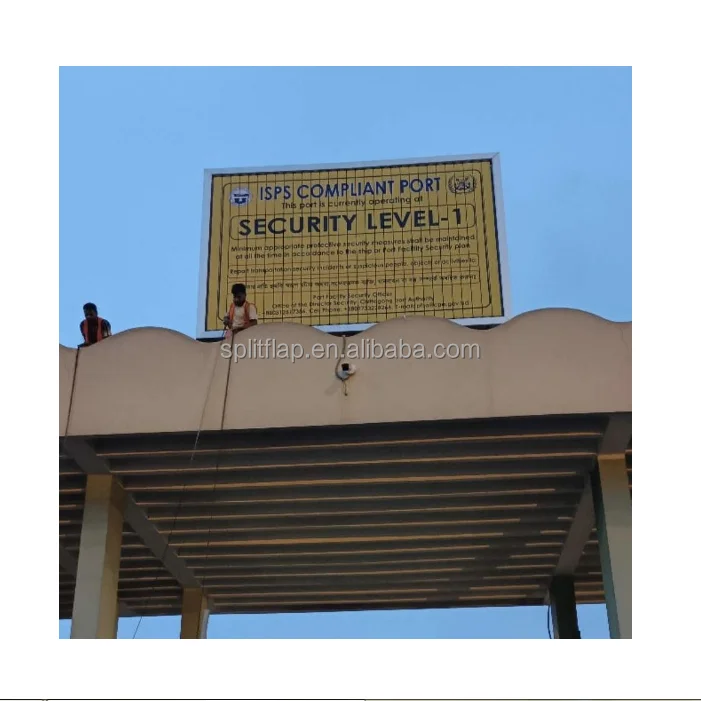 Three Sides Billboard Outdoor Advertising sign Trivision Billboard