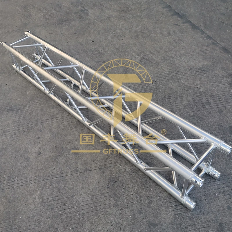Square Light Sparta Aluminium Roof Spigot Truss Joist Boxing Events Stage With Hanging Led Screen