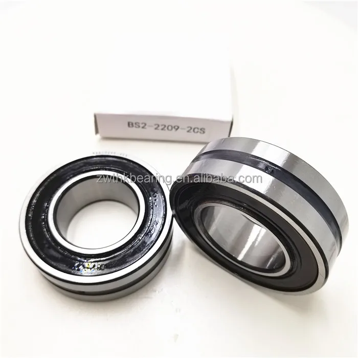Hot sales BS2-2209-2RS/VT143 bearing Spherical roller bearing BS2-2209-2CS size 45*85*28mm