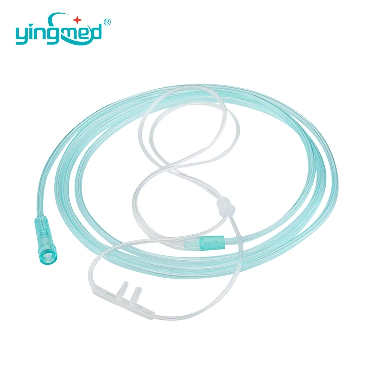 Medical pvc disposable nasal oxygen cannula