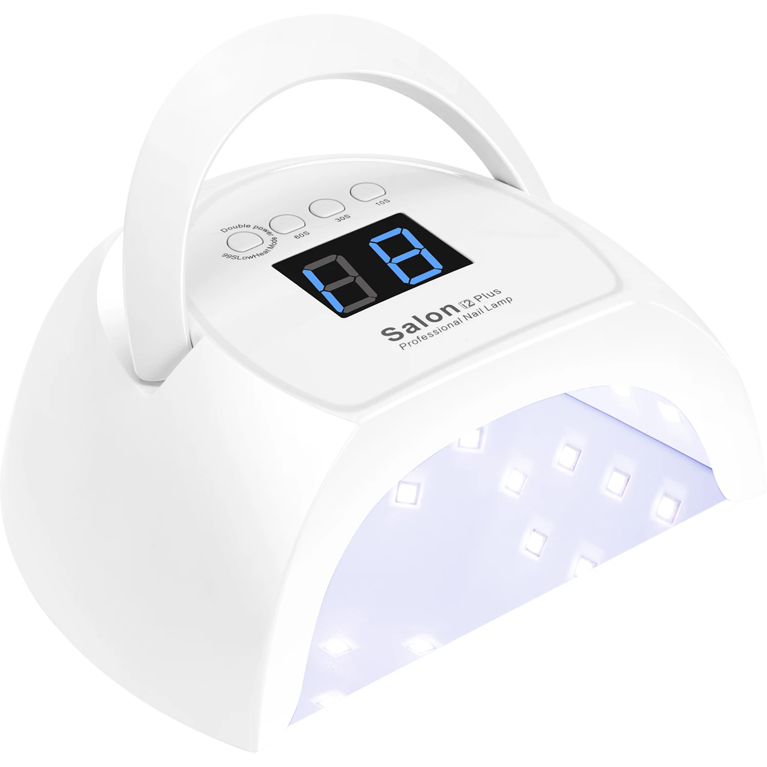 CE ROHS Approved UV LED Nail Lamp 80W Manicure and Pedicure with Sensor and 4 Timers Nail Polish Dryer Gel Machine
