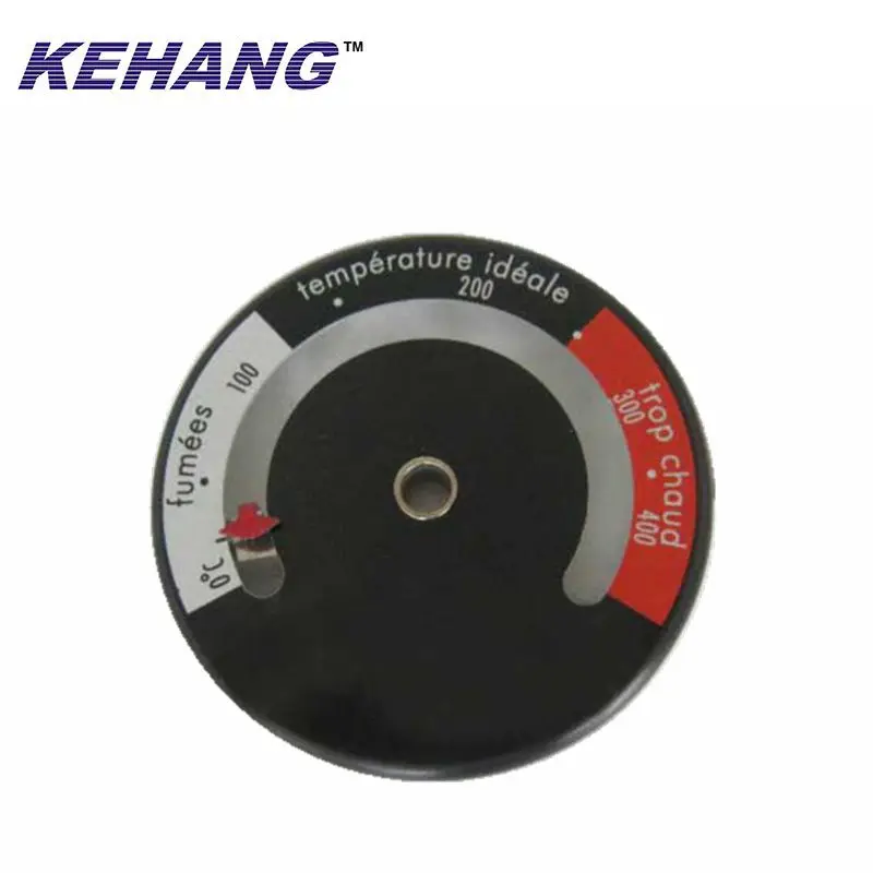 Dial 63mm Oven Grill  Magnetic fire Stove Top Pipe Thermometer For Wood Burning Stoves