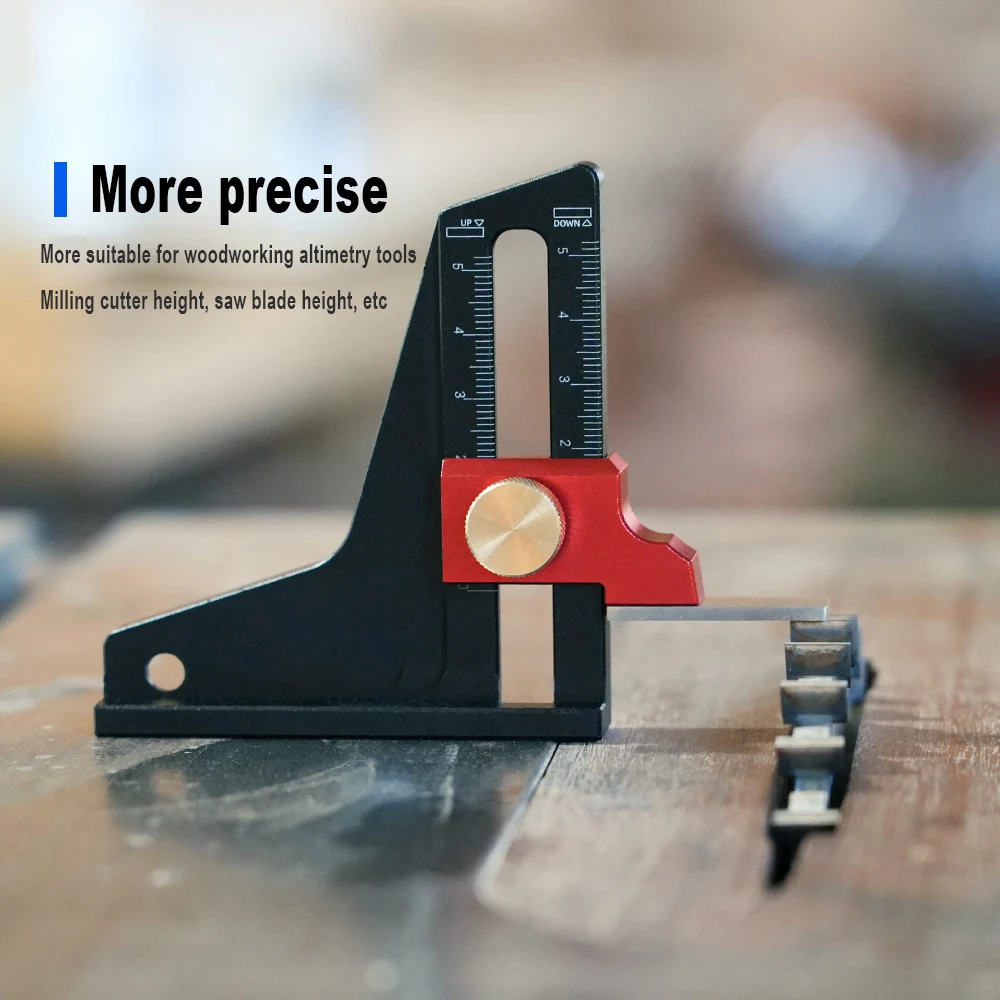 Mini Portable Height Gauge woodworking Height Depth Measuring
