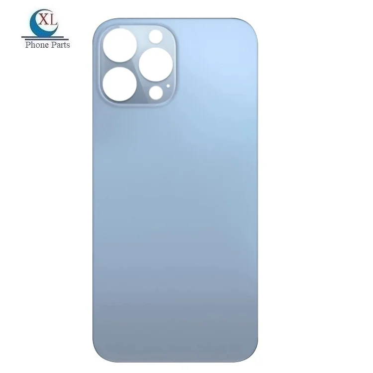 Замена задней крышки корпуса с большим отверстием для камеры iPhone 13 Pro Max стеклянная крышка