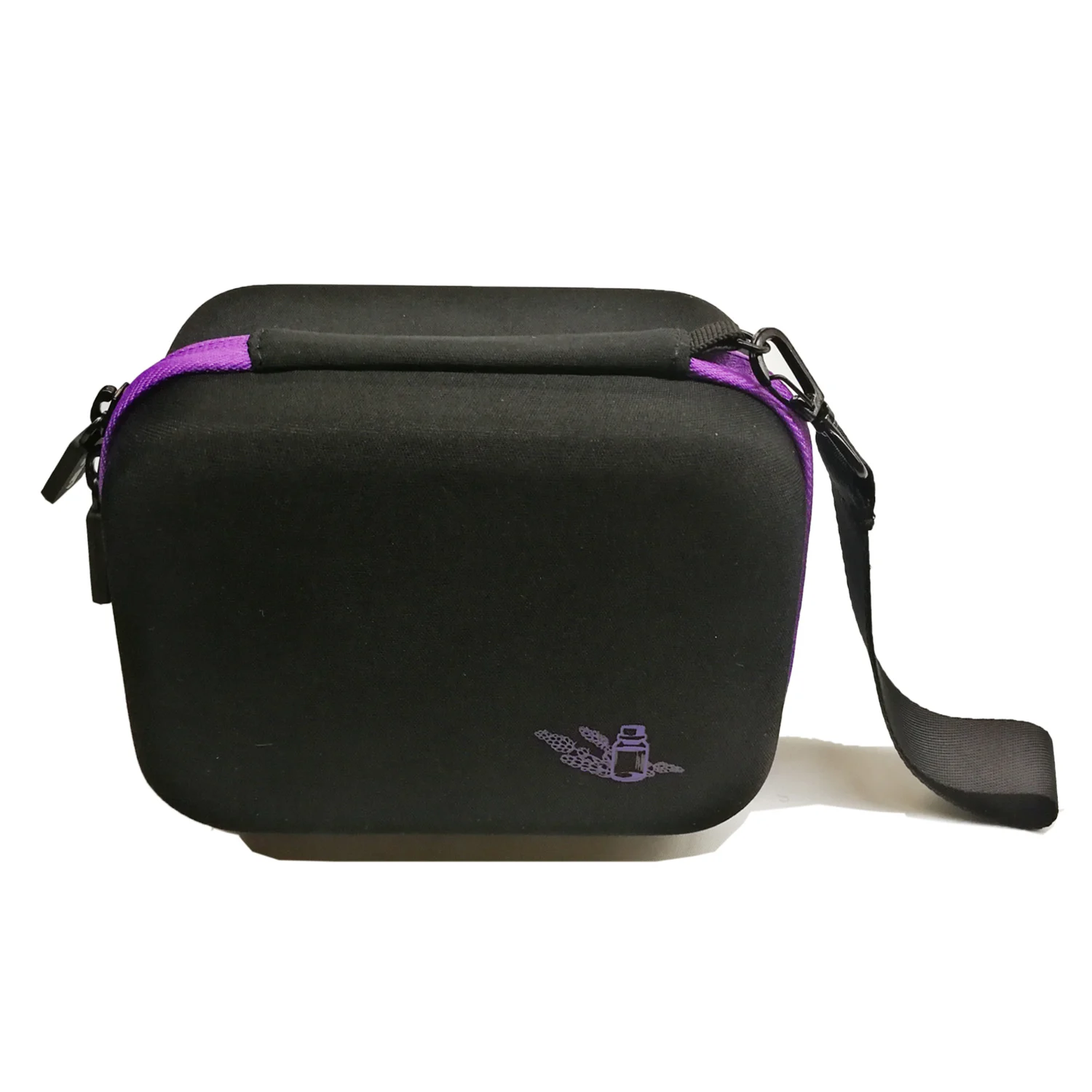 New Design 15 Slots Webbing Handle EVA Essential Oil Carrying Case with Shockproof Cut Foaming