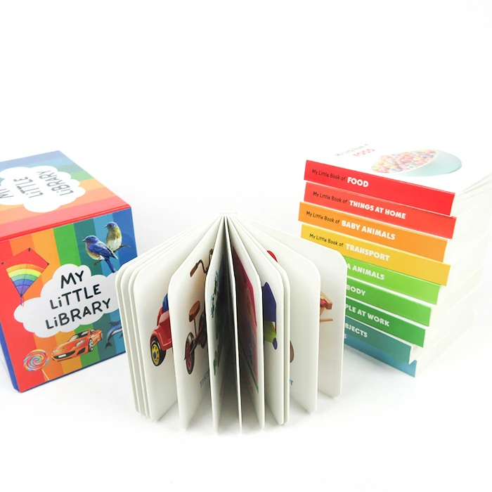 custom board children book printing service hardcover book on demand