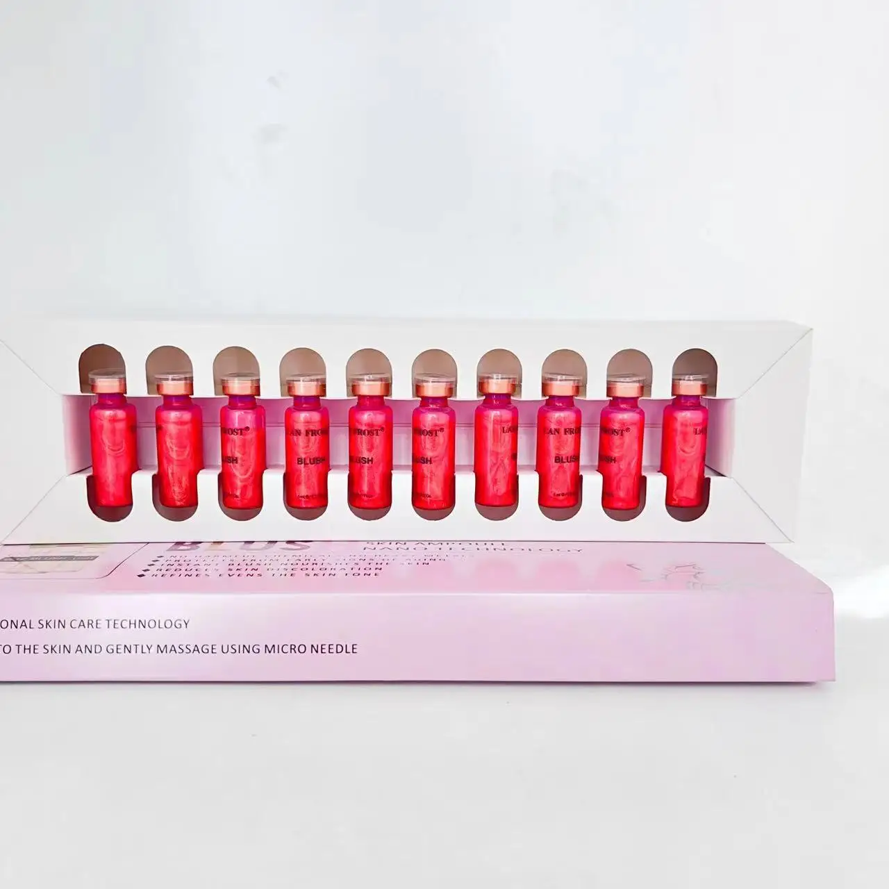 10 X 5ml Microneedling BB Cream Blush Meso Liquid Blush Private Label