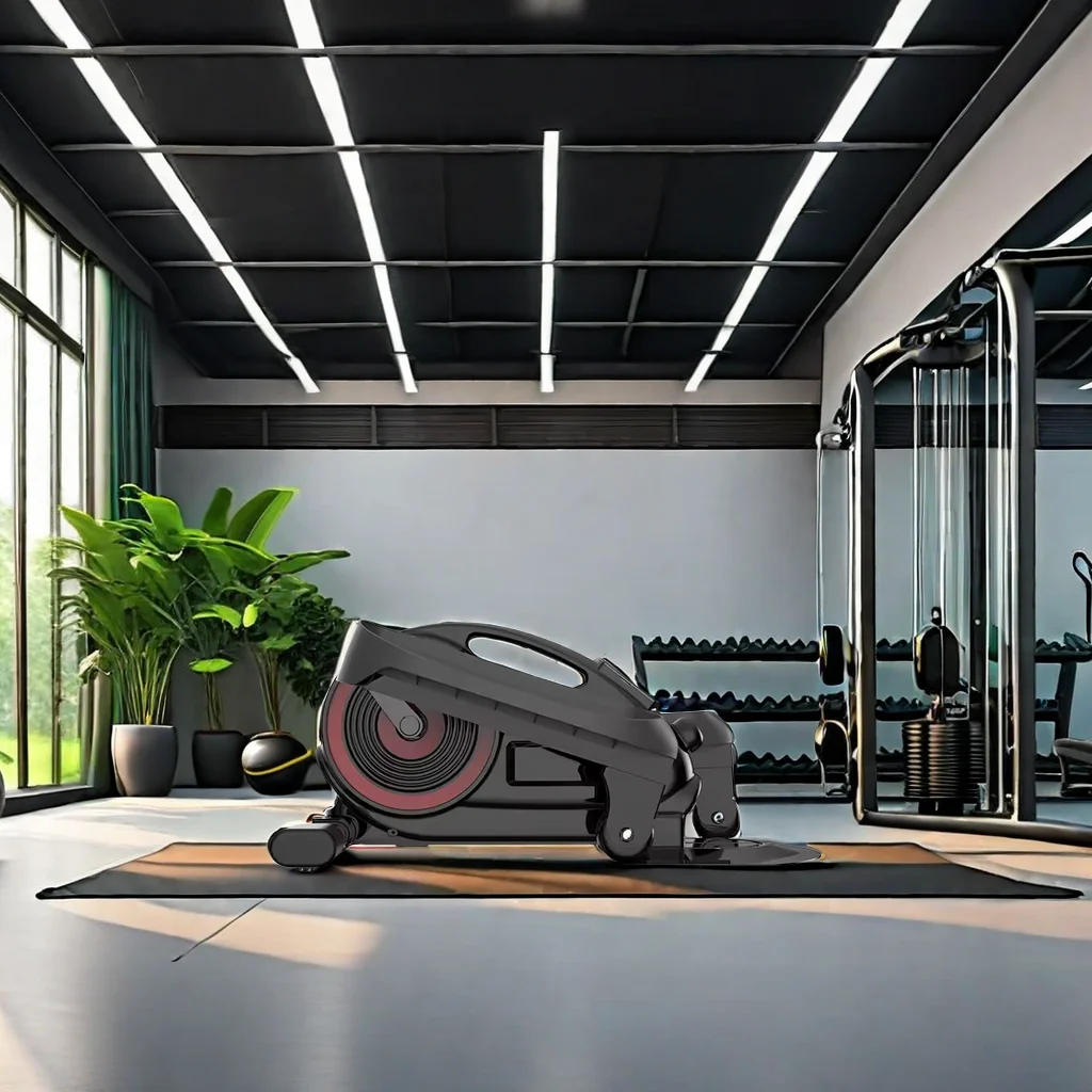 Trade Assurance Indoor Sports Mini Side Stepper Exercise Magnetic Elliptical Stepper Bike Under Desk Elliptical