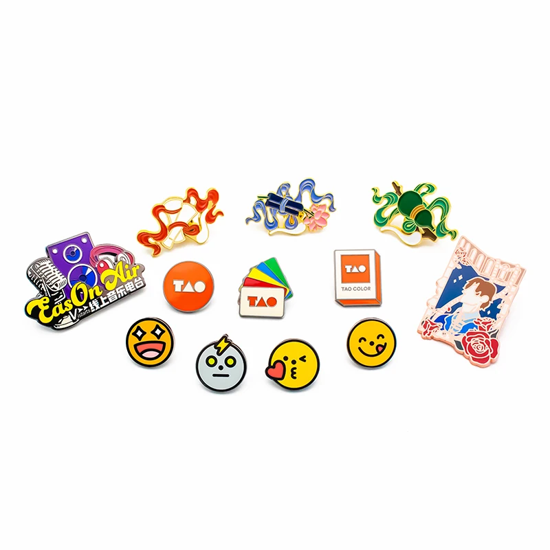 Metal Pin Cute Crafts Cotter Clothing Vote Magnetic Dart Hard Enamel Cap Badge Anime Metal Hat Custom Enamel Pins