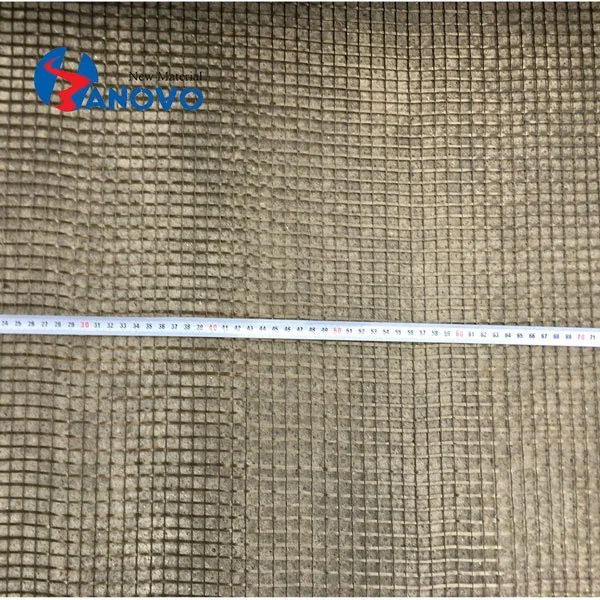 High strength basalt fiber geogrid for reinforcement pavement