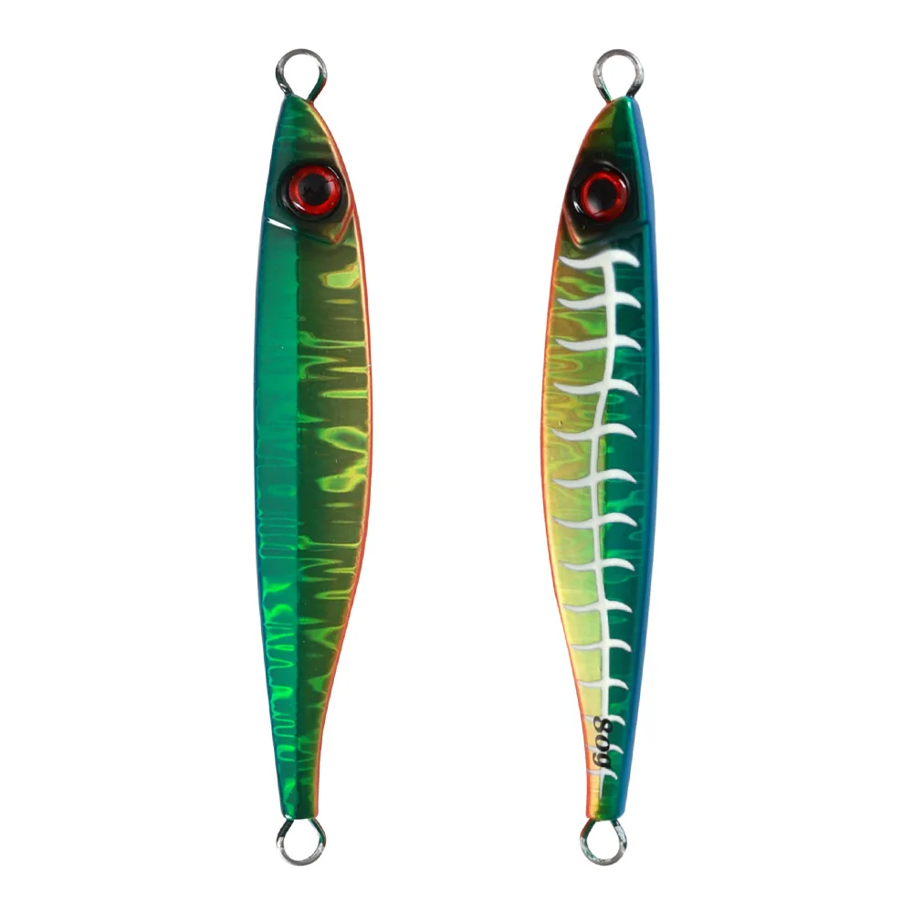 Iscas Artificial Sardine Jigs Fishing Lure 40g 60g 80g 100g Metal Casting Bait 40g 60g 80g 100g Swimbait Luminous Jigging Lures