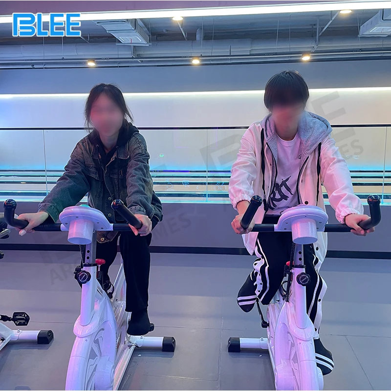 Amusement Park Entertainment Sport Theme Playground Interactive Bicycle Simulator Cycling Racing Game Machine