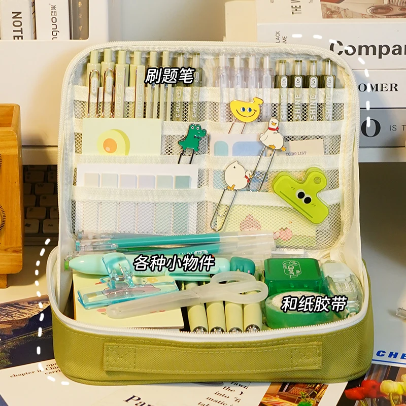 Cheap Large Capacity Storage Bag And Pencil Bag With Customized Logo