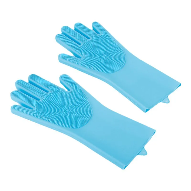 Kingtale Pet Grooming for Bathing and Hair Removal Dogs and Cats Bath Shampoo Brush Soft and Durable Silicone Scrubber for Pets