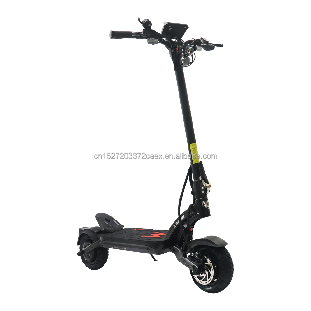 KAABO Mantis X Plus 48V 18.2Ah Brushless Motors 500W*2 Mid-Mounted Display 10*3.0inch Electric Scooter Middle Large Screen
