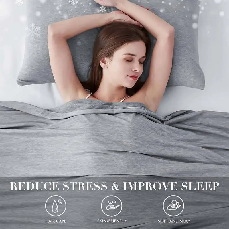New products nature organic bamboo hot sleep double sided cold effect cooling blanket