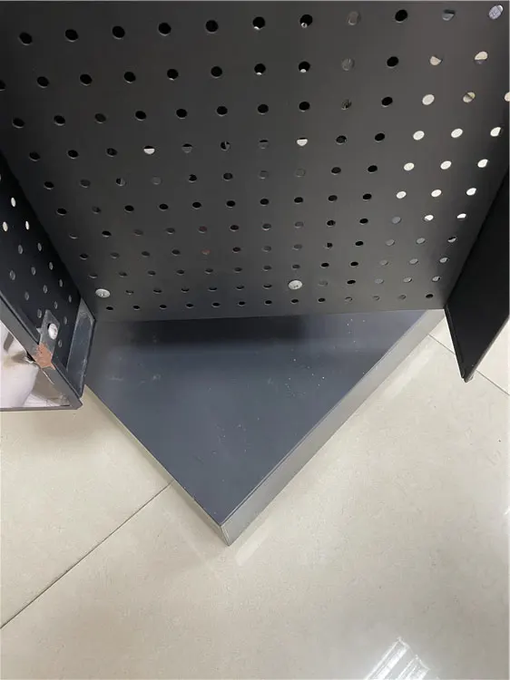 Four-Sided Metal Rotating Display Stands With Hooks Shop Clothing Accessories Four Sided Rotating Pegboard Display Rack