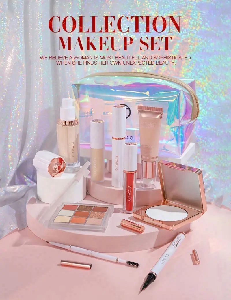 Best Portable Cosmetics Long Wearing Waterproof Traveling Makeup Kit Gift Set Hair Products