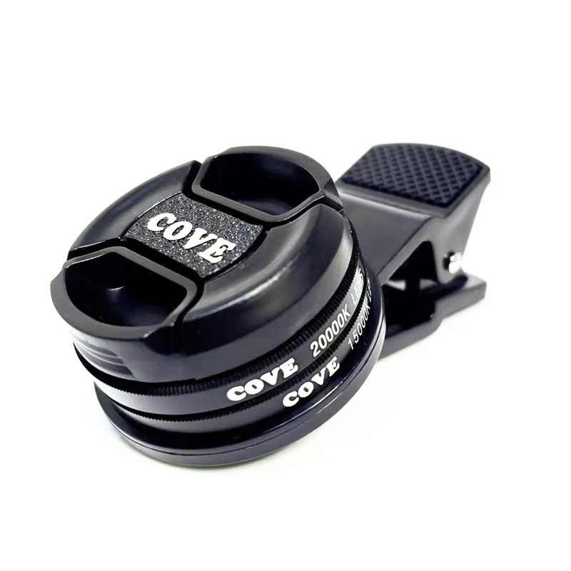 Cove 52mm V3 Coral Lens Filter Kit Extra Wide Saltwater Aquarium Coral Reef Lens Filter Kit for Smartphone and DSLR Camera