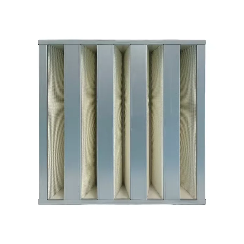 H13 H14 The combined filter is available with a 25mm flange frame and air volume can reach 4200m 3/h hepa air filter