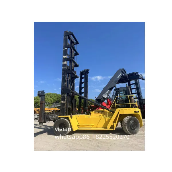 Used hyster ECH 37ton empty container stacker in stock good price container stacker for sale in shanghai