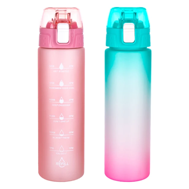 sport drinking water bottles straw children 700ml bpa free