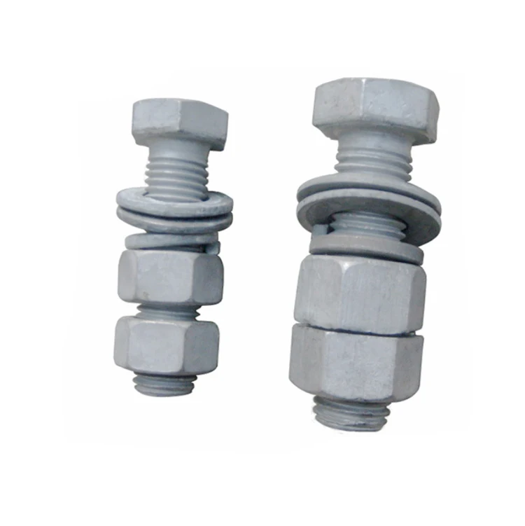 High Strength Alloy Steel Carbon Steel DIN933 DIN931 Hex Head Bolts Petrochemical Construction Bolt