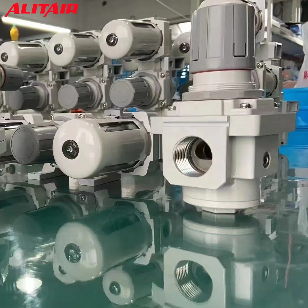 AR3000-03 1/4 Air Source Treatment Units Pneumatic Components frl Compressed Air Pressure Regulator