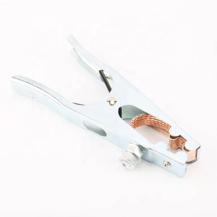 Chrome-plated Iron American Type Welding Ground Clamp 500A