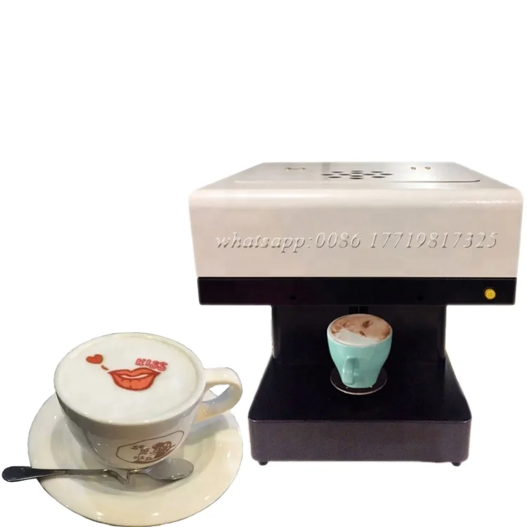 OEM Professional used Commercial industrial Edible Food 3D coffee Printer with multicolor