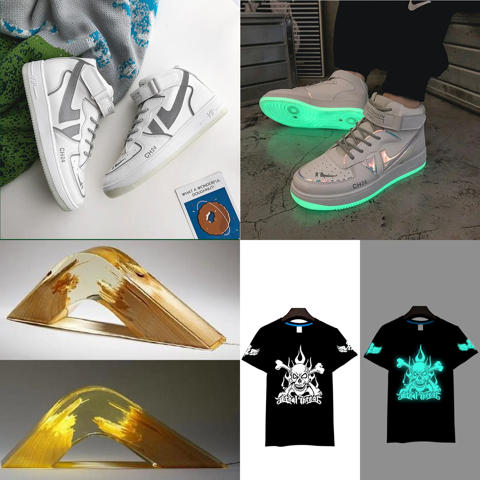 Hot Selling Light Emitting Remote Phosphor Led Fluorescent Phosphor Powder Candle Dye