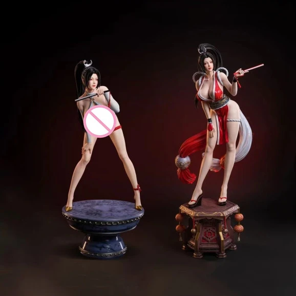 Japan Anime GK Long Tea art girl 1:4 action figure for collection