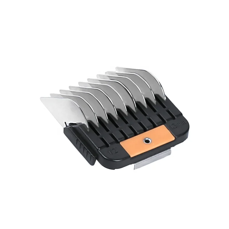 OEM A5 Snap Comb Set 9 Sizes Colorful Attachment Clipper Guard with 3mm-32mm Metal Blades for Pet Grooming and Barber Use