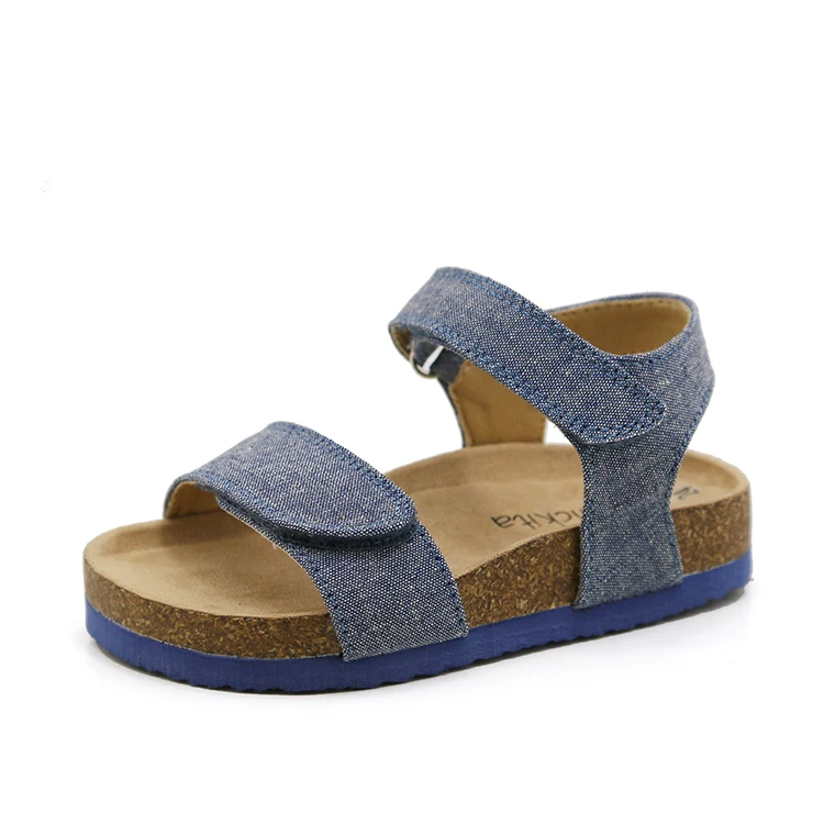Fashion Summer Cork Kids Sandals Shoes Toddler Sandals Boys Shoes With Cowboy