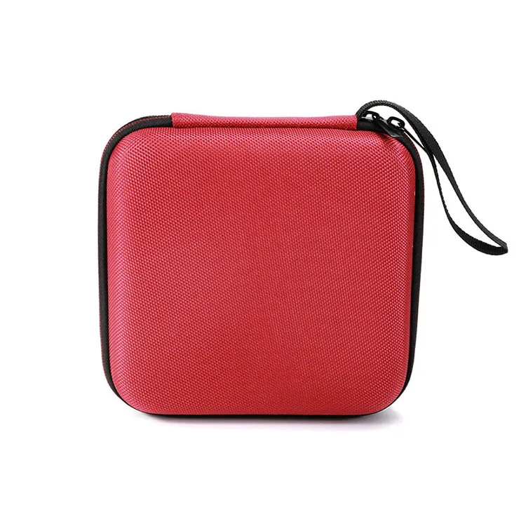
New product square shape hard shell watch eva case mini watch storage case box 
