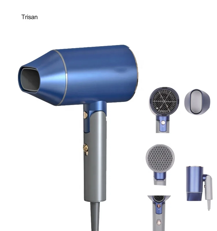 2100W DC Motor foldable hair dryer Household Hotel Hot and Cold Air travel portable Hand Blow Negative Ionic hair drying machine