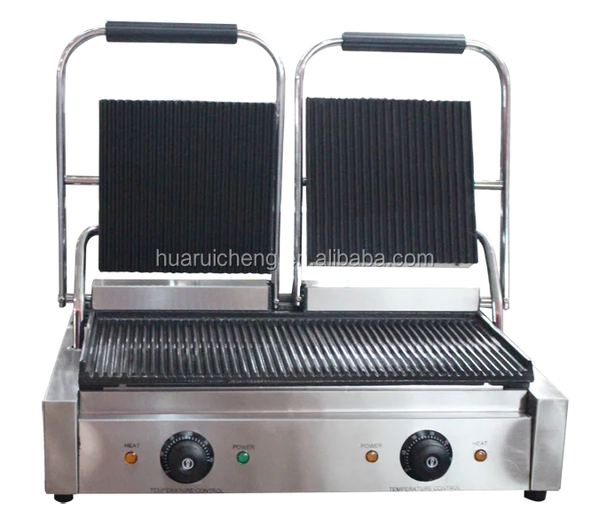 Other Snack Equipment Commercial Electric burger machine ice cream hamburg panini press grill machine