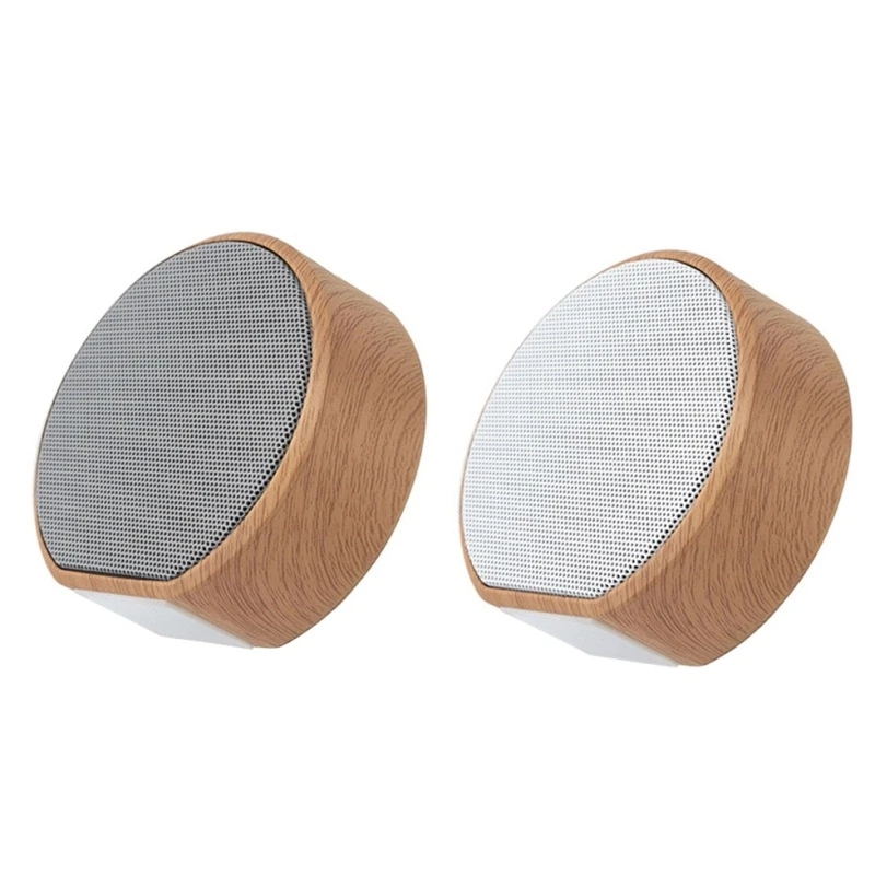 Retro Wood Grain A60 Wireless  Speaker Portable Mini Subwoofer Audio Gift Stereo Loudspeaker Sound System Support TF AU
