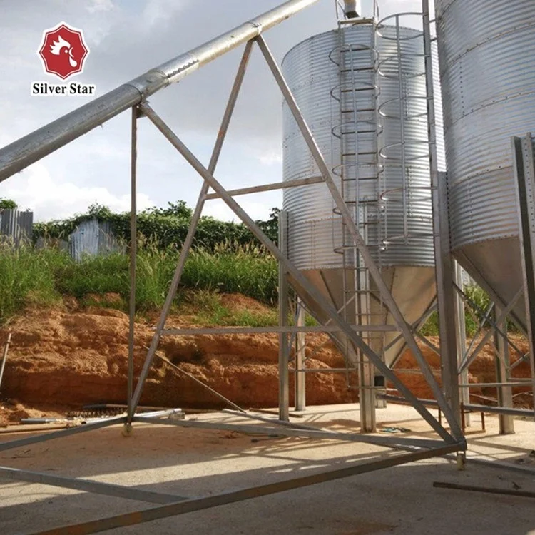 laying hens cage silo