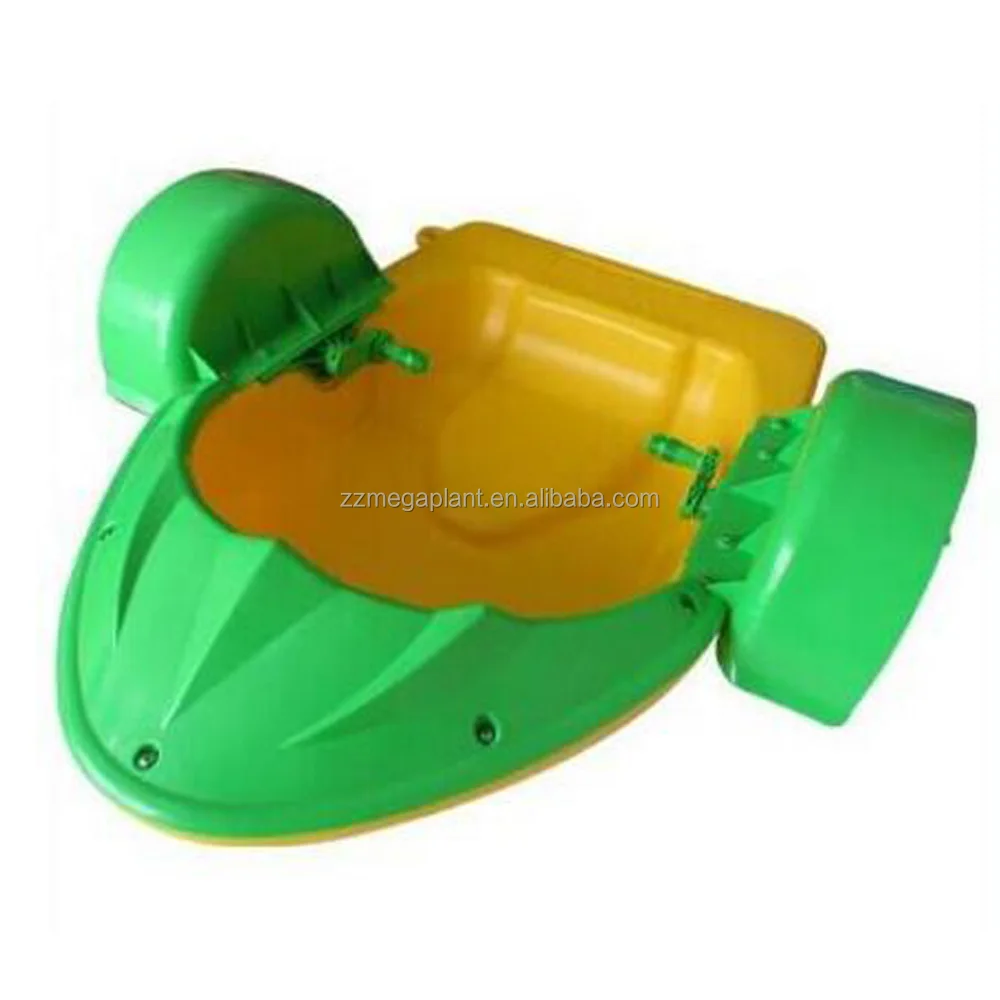 Summer Pool Game Children Plastic Mini Boat With Hand Power