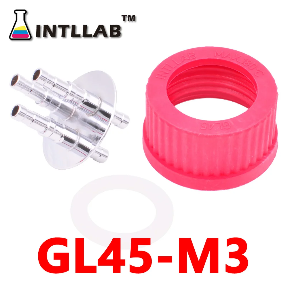 INTLLAB 316 нержавеющая сталь GL 45 крышка винта, химическая устойчивость, высокая термостойкость