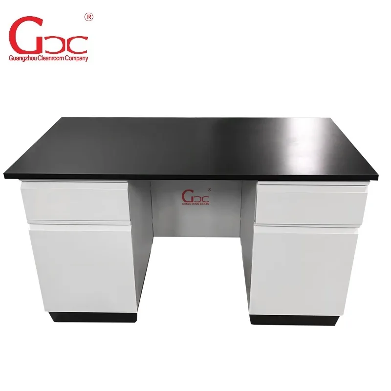 Laboratory Benches and Cabinets for Physics Science Biology Study Science Lab Table Waterproof Top Body Steel