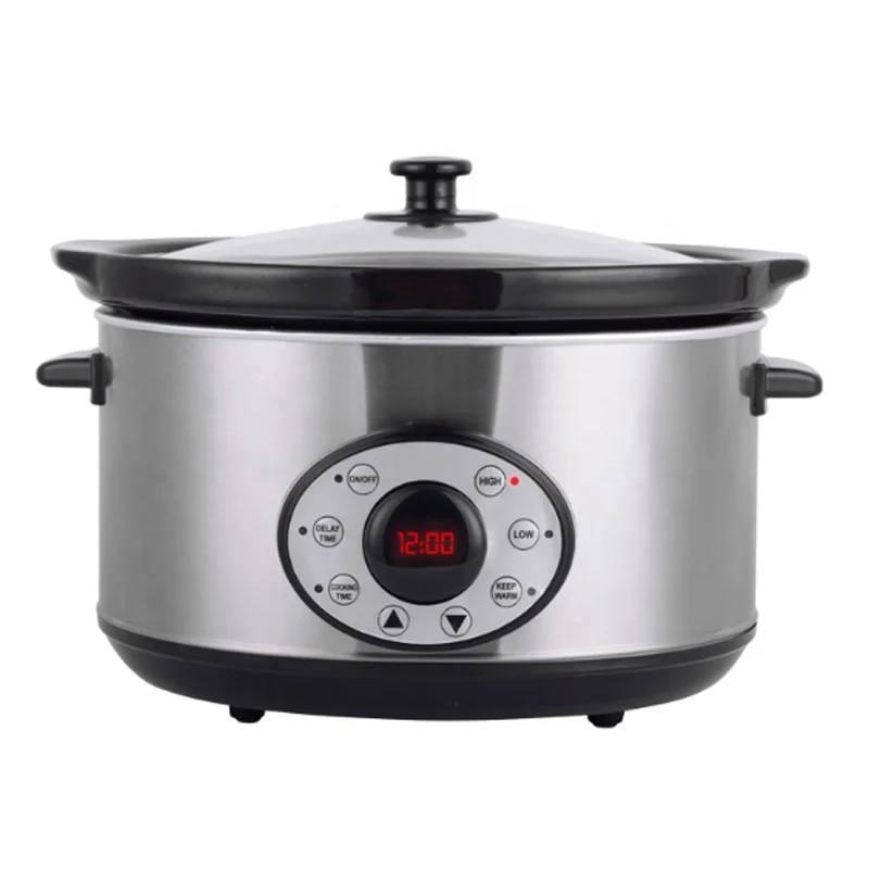 Hot sales 6.5L New Pre-set Multifunction Digital Keep Warm Function Slow Cooker