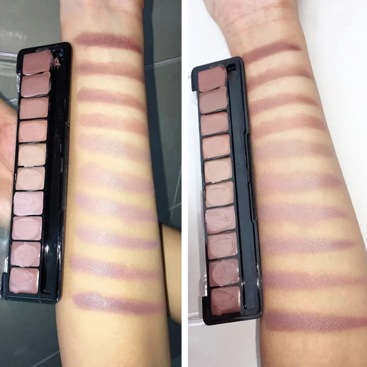 Professional lip makeup cosmetic nude lipstick palette red fashion color solid lipstick palette