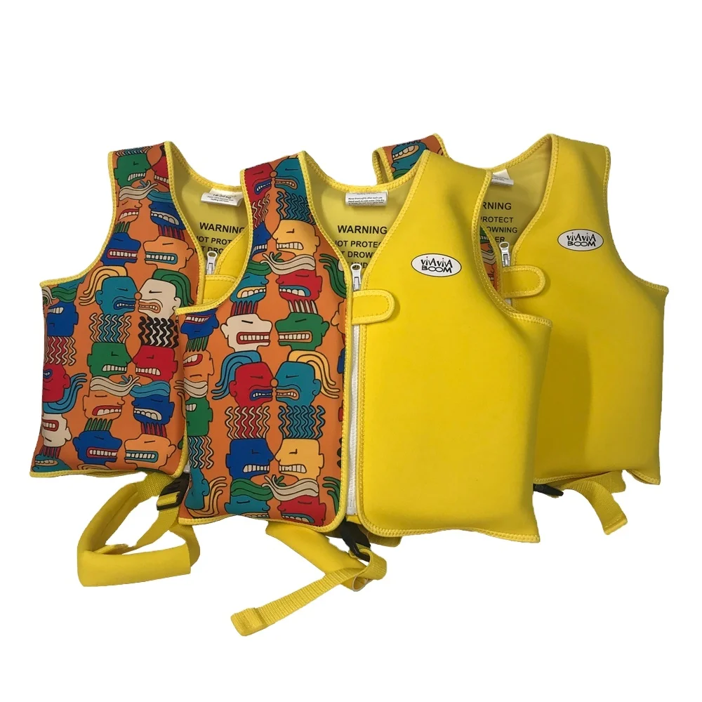 Dongguan Neoprene Products Manufacturer Children Swim Vest life jacket vest