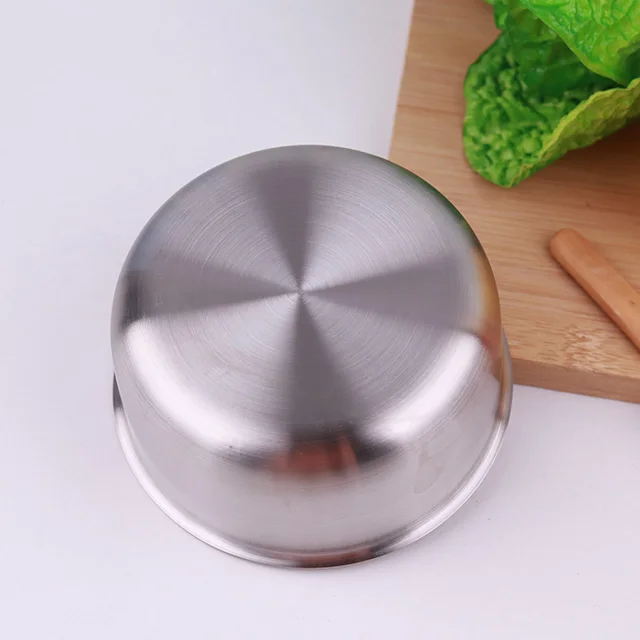 Stainless Steel Salad Bowl With Covers Lunch Box Fruit Food Storage Container Dinnerware Kitchen Tool